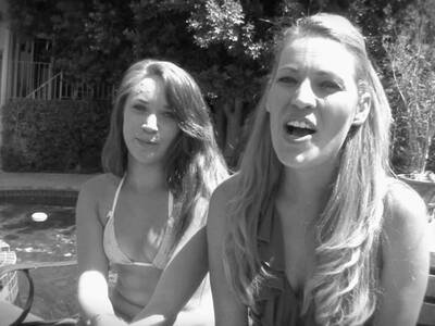 Daisy Layne und Tegan Summers lecken sich als Lesben
